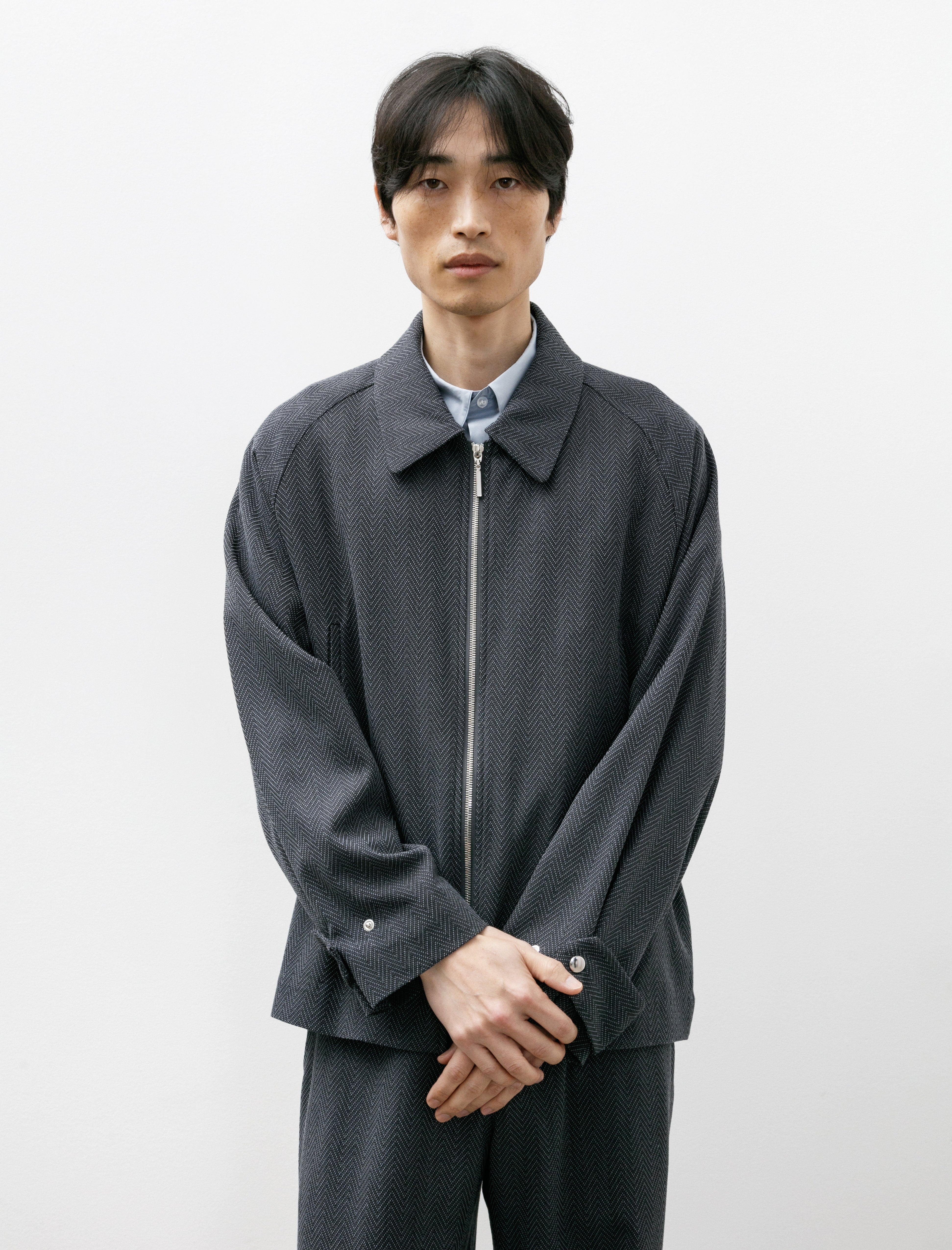 Seya Mens River Blouson - River Stone | Garmentory