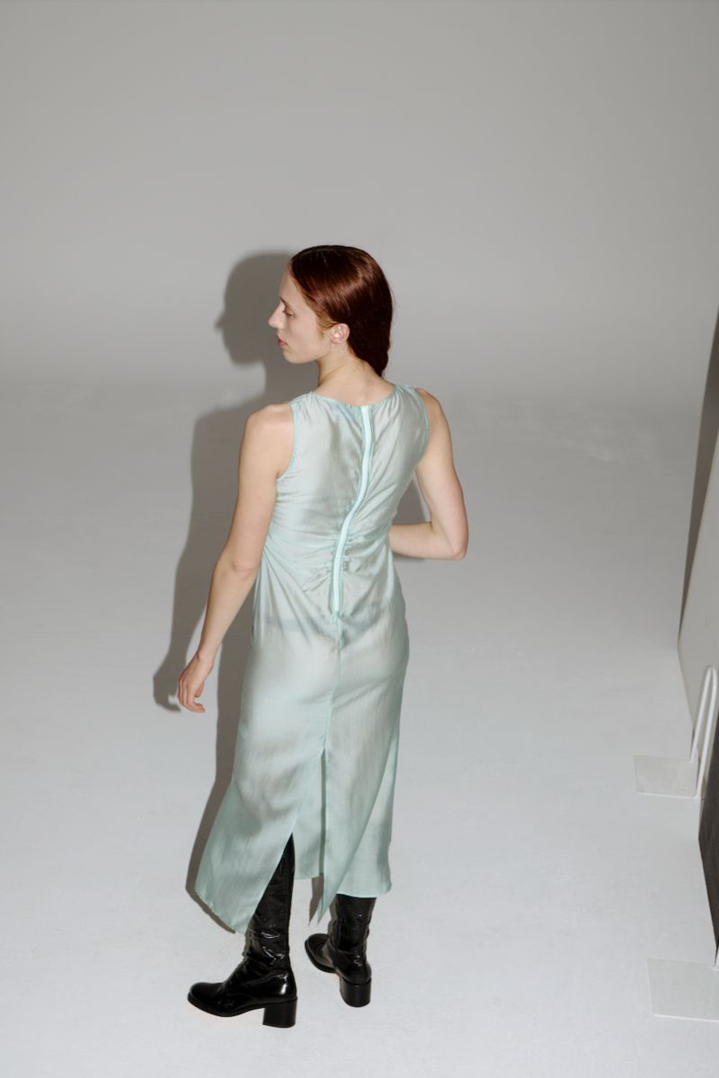 permanent vacation Dimension Dress - Teal