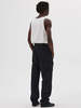 MHL by Margaret Howell Dropped Loop Trouser - Dark Ink - Thumbnail 2