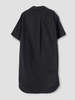 MHL by Margaret Howell Pull On Shirt Dress - Black - Thumbnail 4