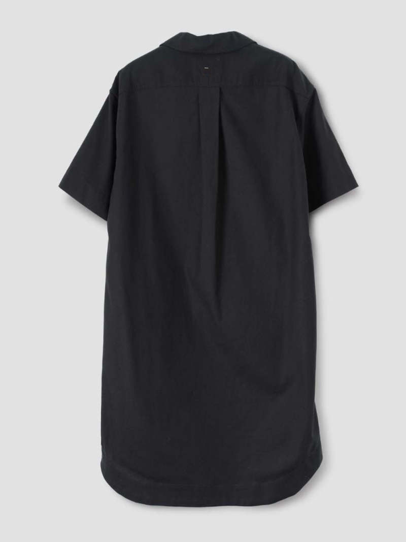 Margaret Howell｜DRESSES (MHL PULL ON SHIRT DRESS - BLAC MHL by Margaret Howell Pull On Shirt Dress - Black | Garmentory