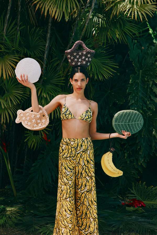 Simon Miller Toni Poplin Pant - Yellow Bananas | Garmentory