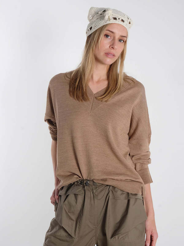 Sibin Linnebjerg Carmen Jumper - Light Camel
