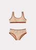 Caramel Summer Girl's Bikini - Ballet Pink - Thumbnail 1