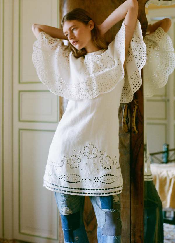 Sea NY Lula Mini Dress - White | Garmentory Sea NY Lula Mini Dress - White | Garmentory