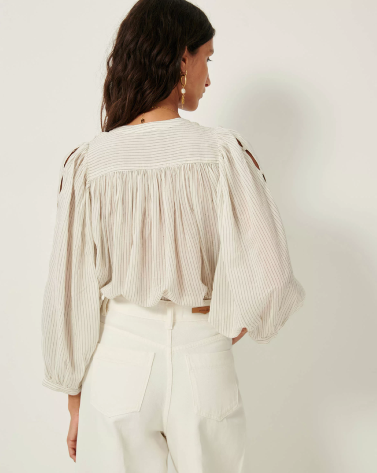 fofofofa LEI BLOUSE / BLACK FLOWER fofofofa LEI BLOUSE / BLACK