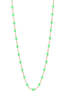 Gigi Clozeau Classic Gigi Necklace - Neon + Rose Gold - Thumbnail 1