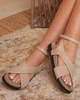 Roam Crossover Sandals - Oyster - Thumbnail 4