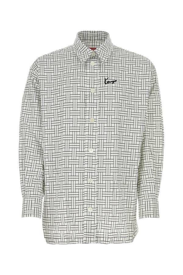 Kenzo Weave Oversized Shirt