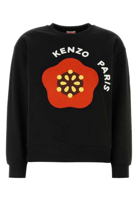 【Kenzo】 Boke Flower Sweatshirt Black KENZO Boke Flower Oversized Sweatshirt Black Men's - SS24 - US