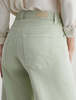 AG Jeans Saige Wide Leg Crop - Pistachio - Thumbnail 5