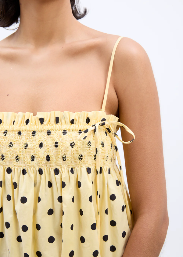 damson madder lilo mini dress butter spot Lilo Mini Dress by Damson Madder Online | THE ICONIC