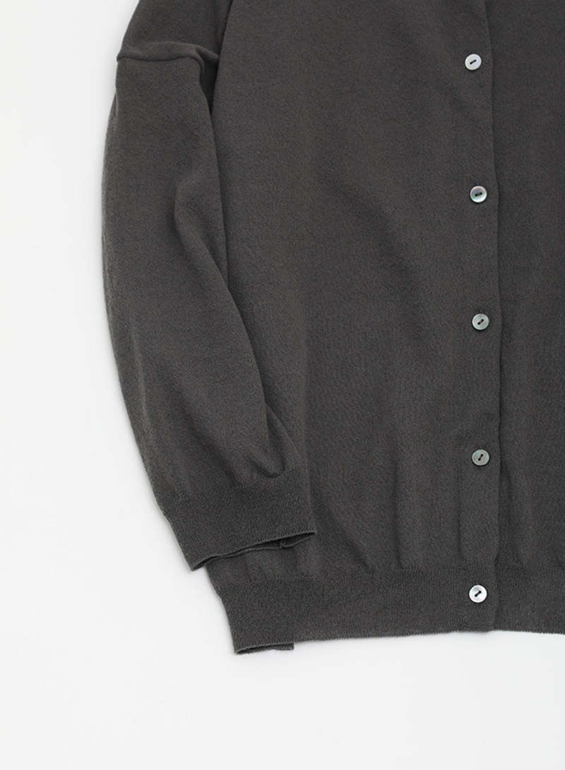 Evam Eva Cotton Cardigan - Blue Gray | Garmentory