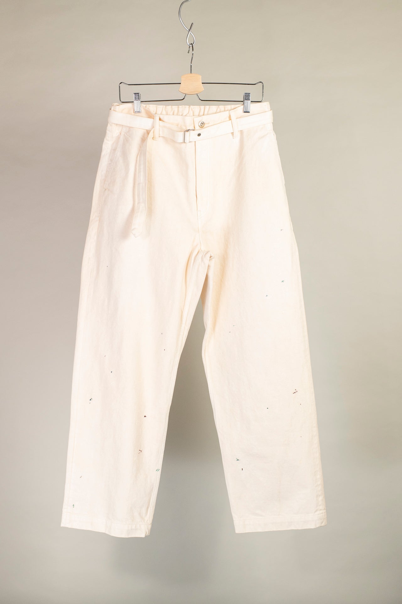 Yoko Sakamoto Belted Trousers - Painter White | Garmentory