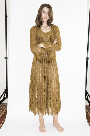 slim fit dress slacks Homemade Crochet Dress – This Repair Shop