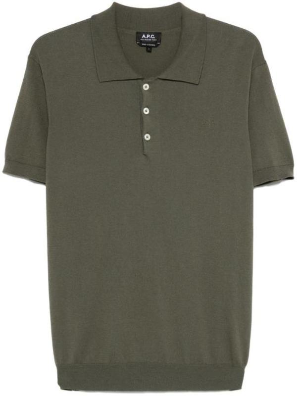 A.P.C. Polo T-Shirt - Light Khaki