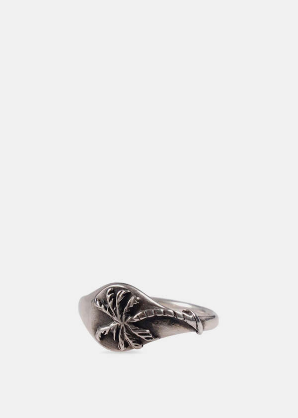 werkstatt:mnchen Palm Polished-finish Ring - Silver