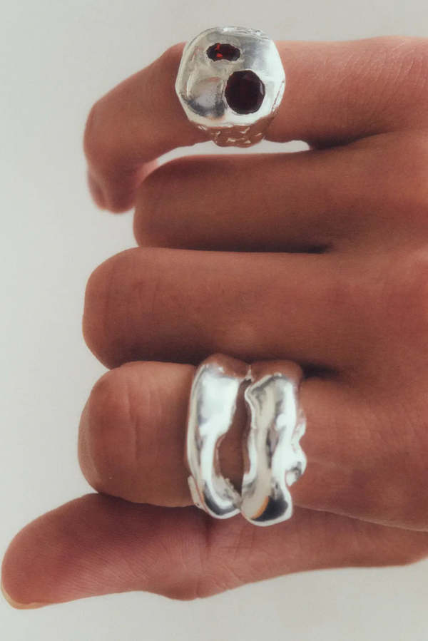 Simuero Carme Ring - Silver Simuero Carme Ring - Silver