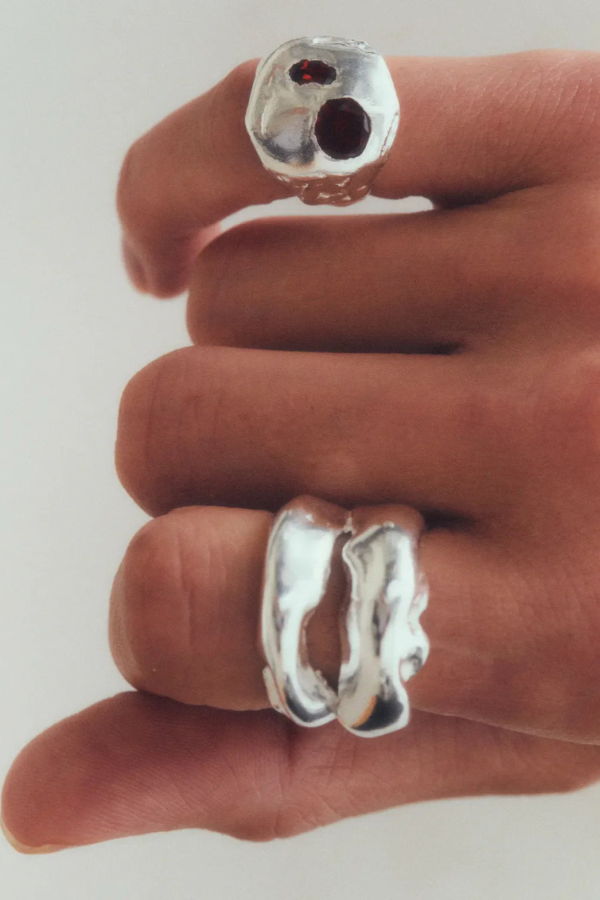 Simuero Carme Ring - Silver
