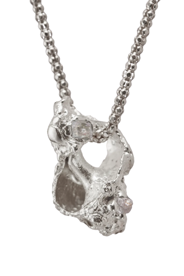 Simuero Una Caracola Necklace - Silver | Garmentory