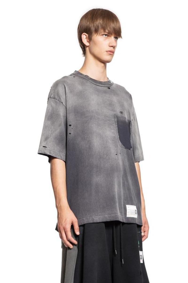 Mihara Yasuhiro Short Sleeve T-Shirt - Black | Garmentory