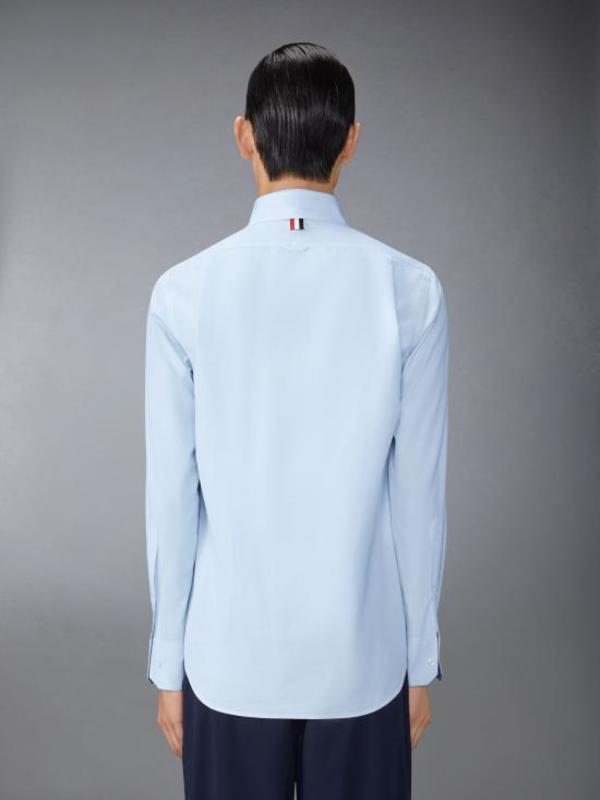 THOM BROWNE 長袖シャツ 水色　10 140位 THOM BROWNE 長袖シャツ 水色 10 140位