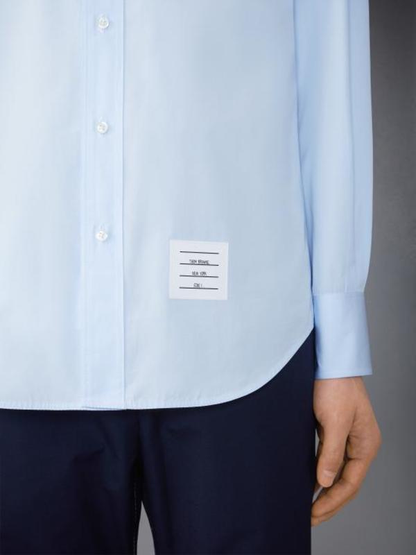 Thom Browne Long Sleeve Shirt - Light Blue | Garmentory