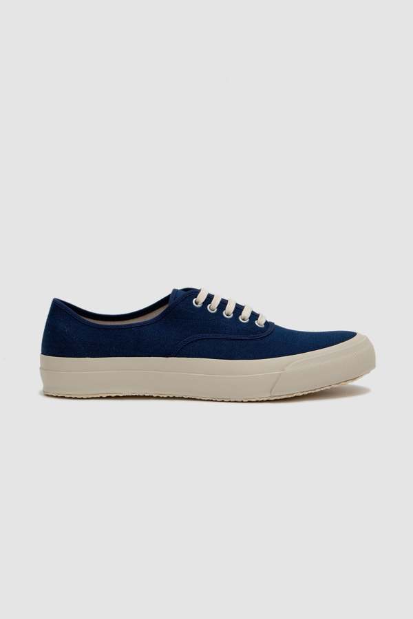 【新品】DOEK OXFORD INDIGO/INDIGO 27.0 Indigo/Indigo Canvas Oxford Tennis Sneakers | Doek Shoe