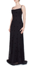 Anna October Coletta Sheer Polka Dot Maxi Dress - Black - Thumbnail 2