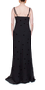 Anna October Coletta Sheer Polka Dot Maxi Dress - Black - Thumbnail 3