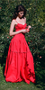 Anna October Yulitta Maxi Dress - Red - Thumbnail 2