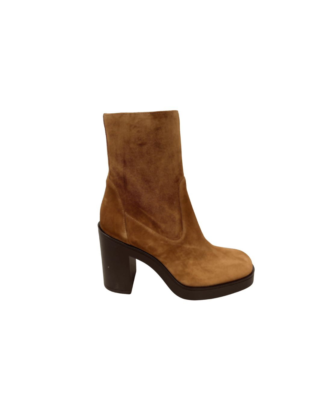 Stuart Weitzman BETHENNY 80 ZIP BOOTIE - DOE | Garmentory