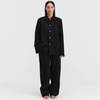 TEKLA Poplin Pants - Black - Thumbnail 2