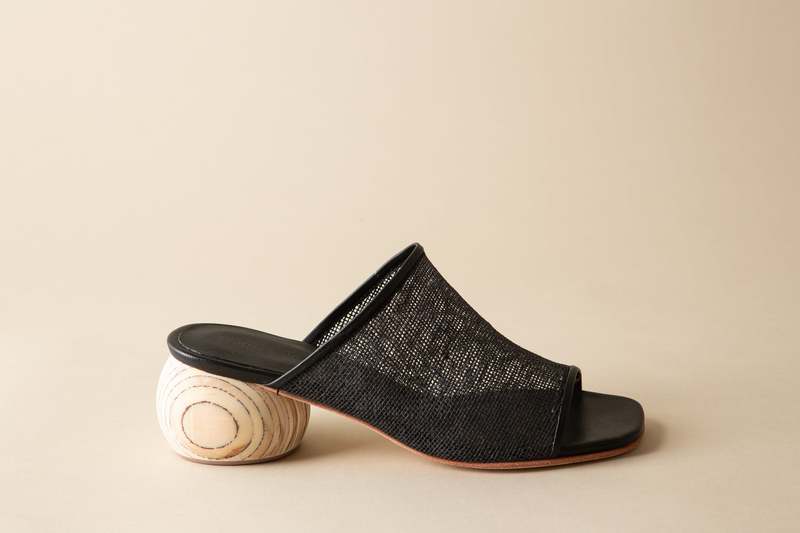 Huma Blanco Mila Heeled Mule