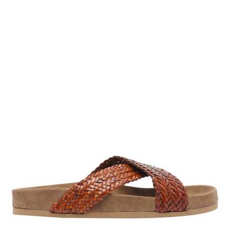 Dragon Diffusion Crossbreed Sandals - Gold/brown | Garmentory