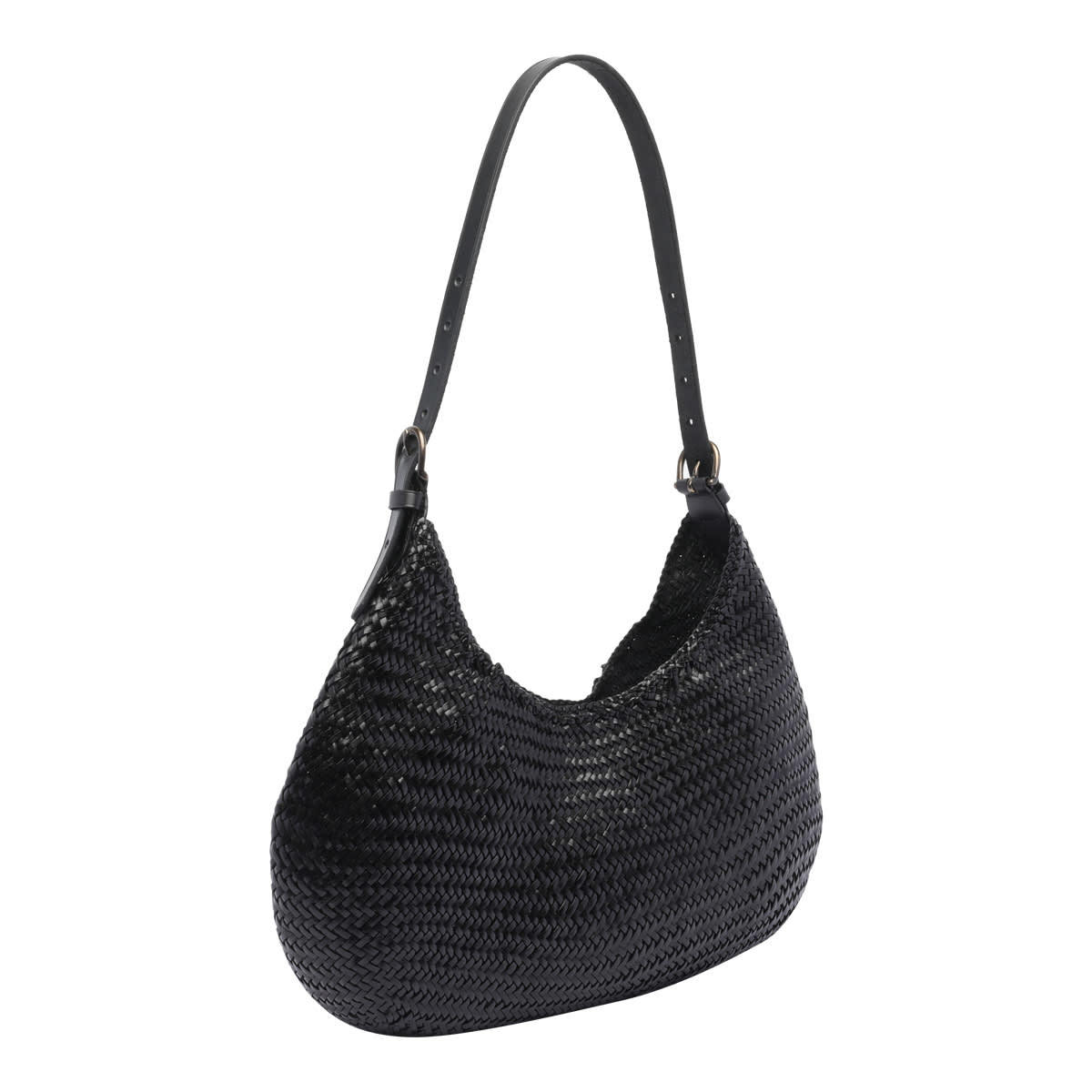 Dragon Diffusion Luna Mezza Shoulder Bag - Black | Garmentory