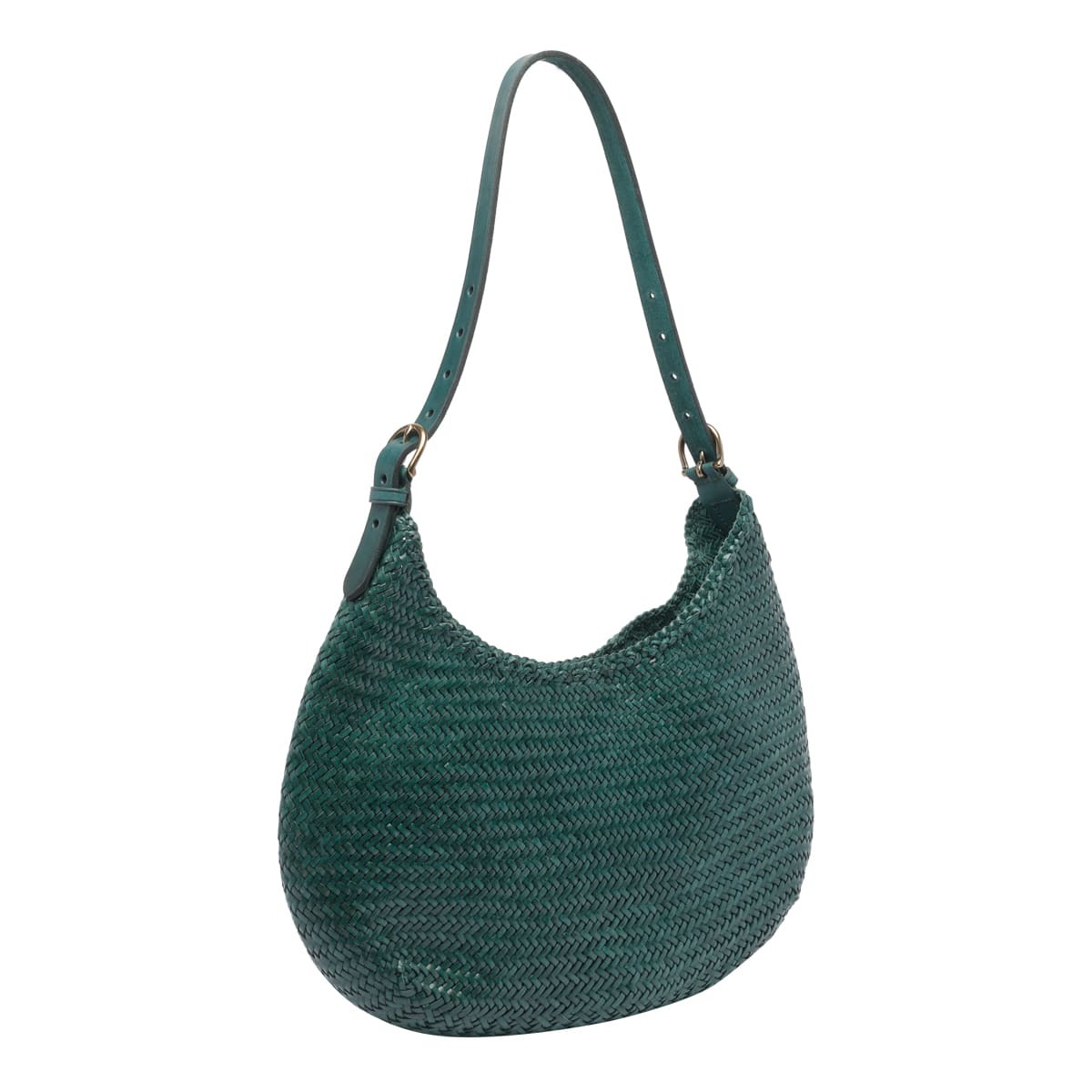 Dragon Diffusion Mezza Luna Shoulder Bag - Green | Garmentory