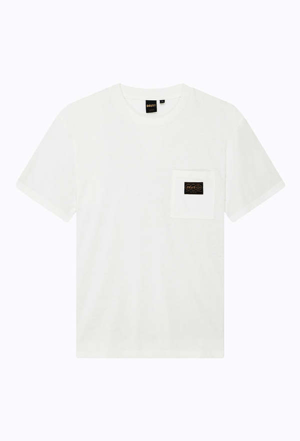 Deus Terrace Pocket Tee - White Deus Terrace Pocket Tee - White