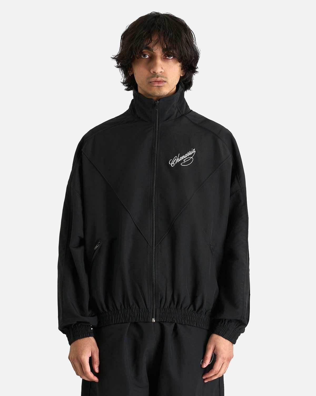 ジャケット・アウター SATIN TRACK JACKET /willy chavarria Ruff-Rider-Track-Jacket-in-