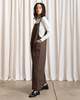 Ali Golden Overall Jumper - Chocolate - Thumbnail 5