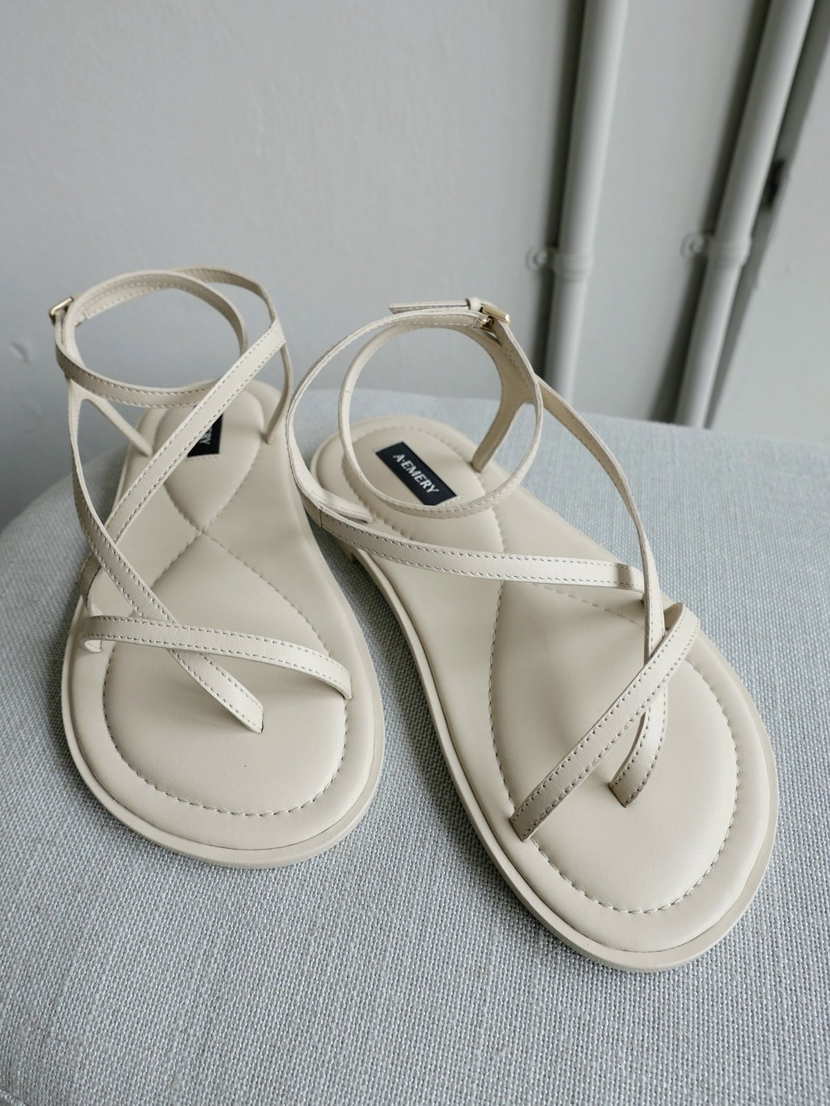 【A.EMERY】 A.Emery Prince Leather Open-Toe Sandals | Saks Fifth Avenue