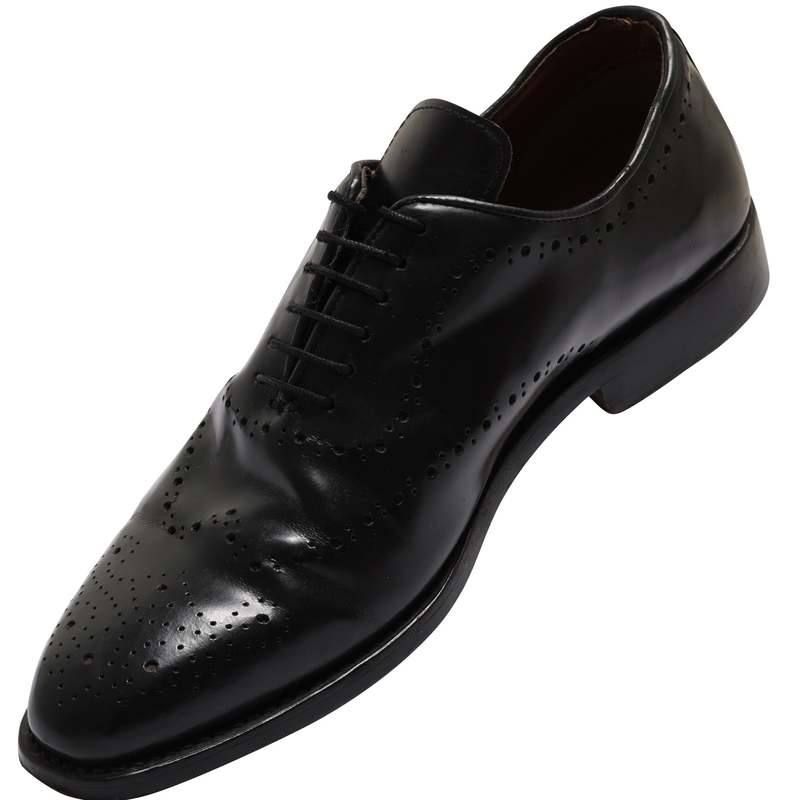 KIOMI (Germany) Quarter Perforations, High Sheen, Half Brogue Oxford