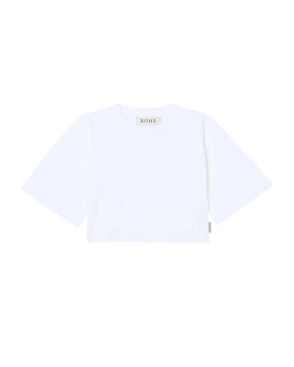 Tシャツ・カットソー ORR Curved Crop Top ビッグロゴ クロップド Tシャツ / CL AE BIG LOGO CROP TEE