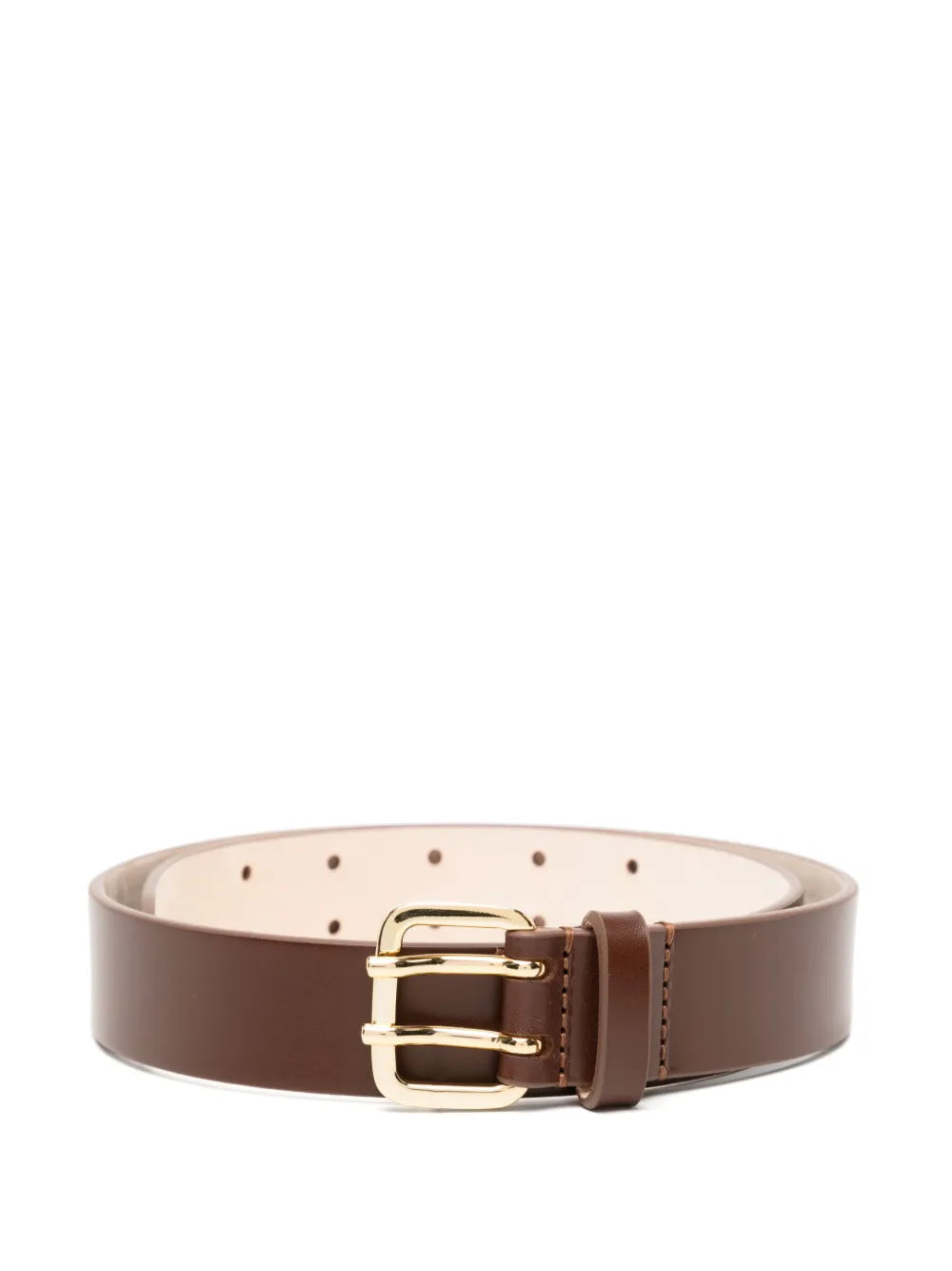 Déhanche Mini Hutch Belt - Mahogany/Gold | Garmentory display picture 2