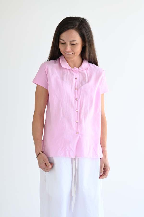H+ Hannoh Wessel Clelia Shirt - Pink | Garmentory