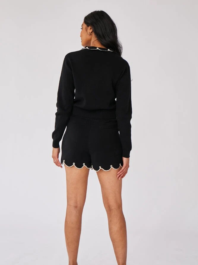 Rachel Antonoff Cupcake Skort - Black Rachel Antonoff Cupcake Skort - Black