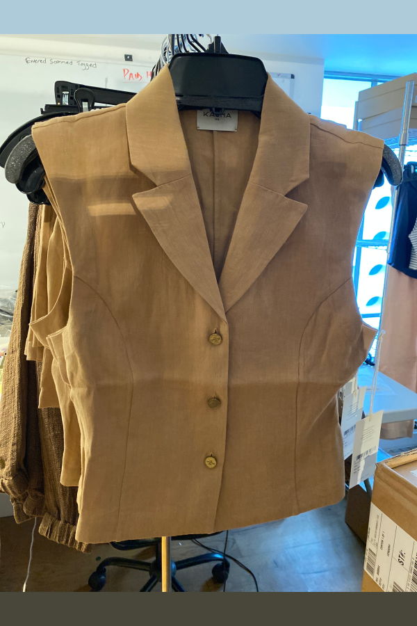 Le Kasha Sawadah Vest - Sand