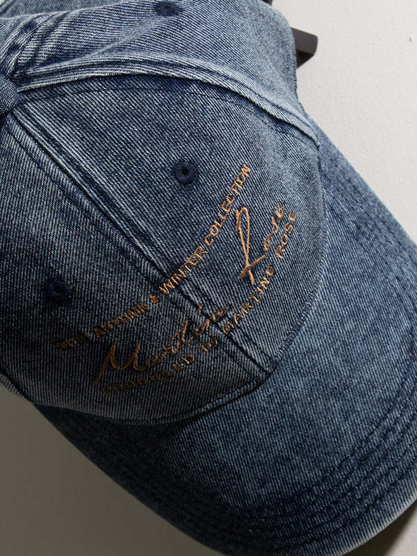 Martine Rose Signature Cap - Denim | Garmentory