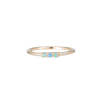 Jennie Kwon Designs 3 Opal Equilibrium Ring - Thumbnail 1