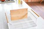Yamazaki Home Dish Rack - Steel + Wood - Thumbnail 7